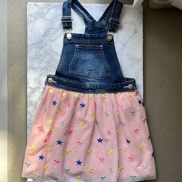 white christmas dresses Aztec Denim Dress (2T-5T) 3T